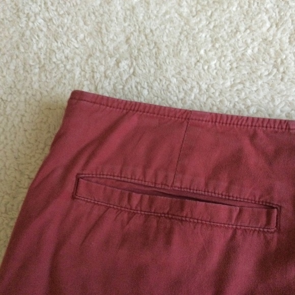 Vintage Y2K American Eagle Red Capri Pants - Sz 4 - Picture 10 of 12